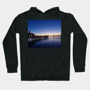 Evening Mood at the Jetty Hoodie